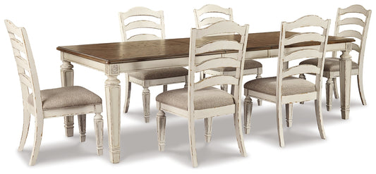 Realyn Dining Table and 6 Chairs Signature Design by Ashley®