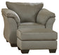 Darcy Chair and Ottoman Signature Design by Ashley®