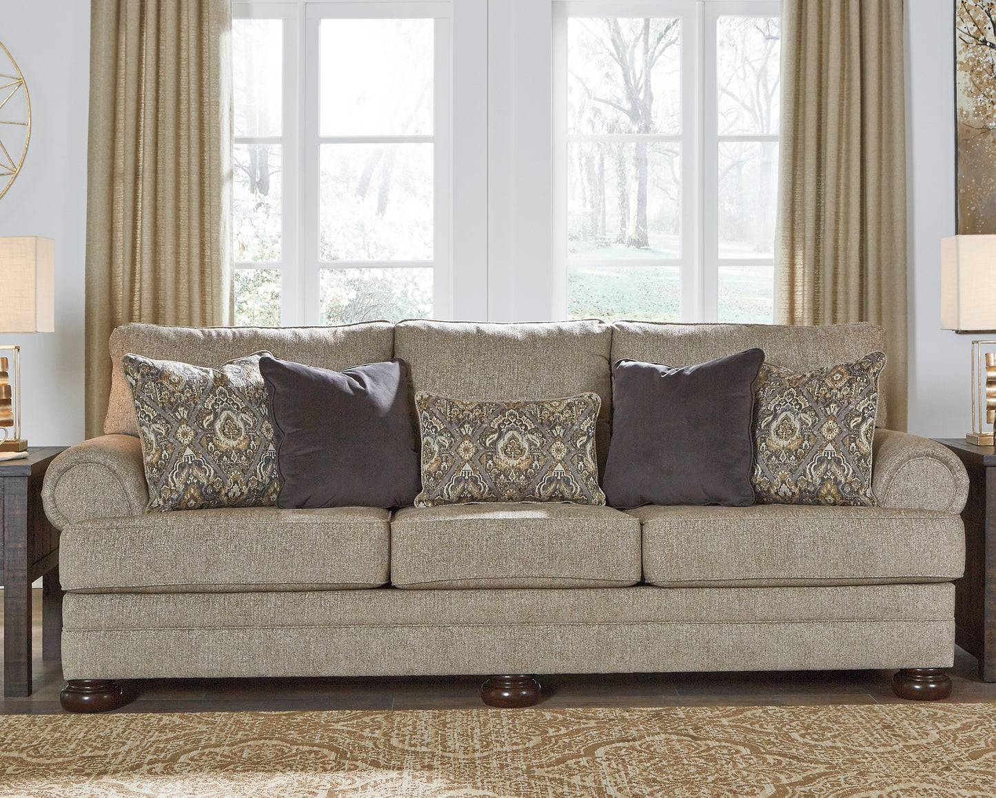 Kananwood Sofa, Loveseat, Chair and Ottoman Signature Design by Ashley®