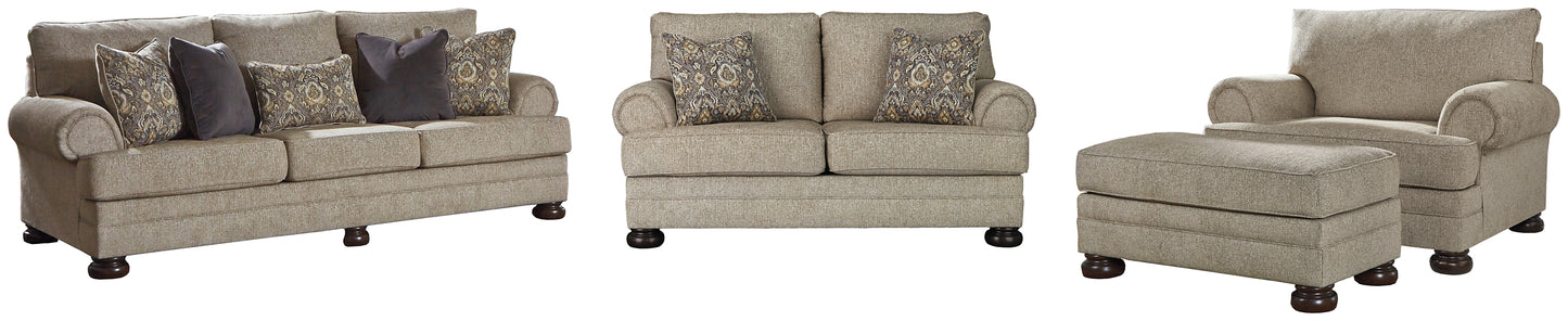 Kananwood Sofa, Loveseat, Chair and Ottoman Signature Design by Ashley®