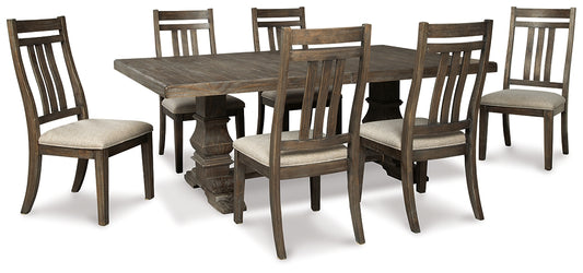 Wyndahl Dining Table and 6 Chairs Signature Design by Ashley®