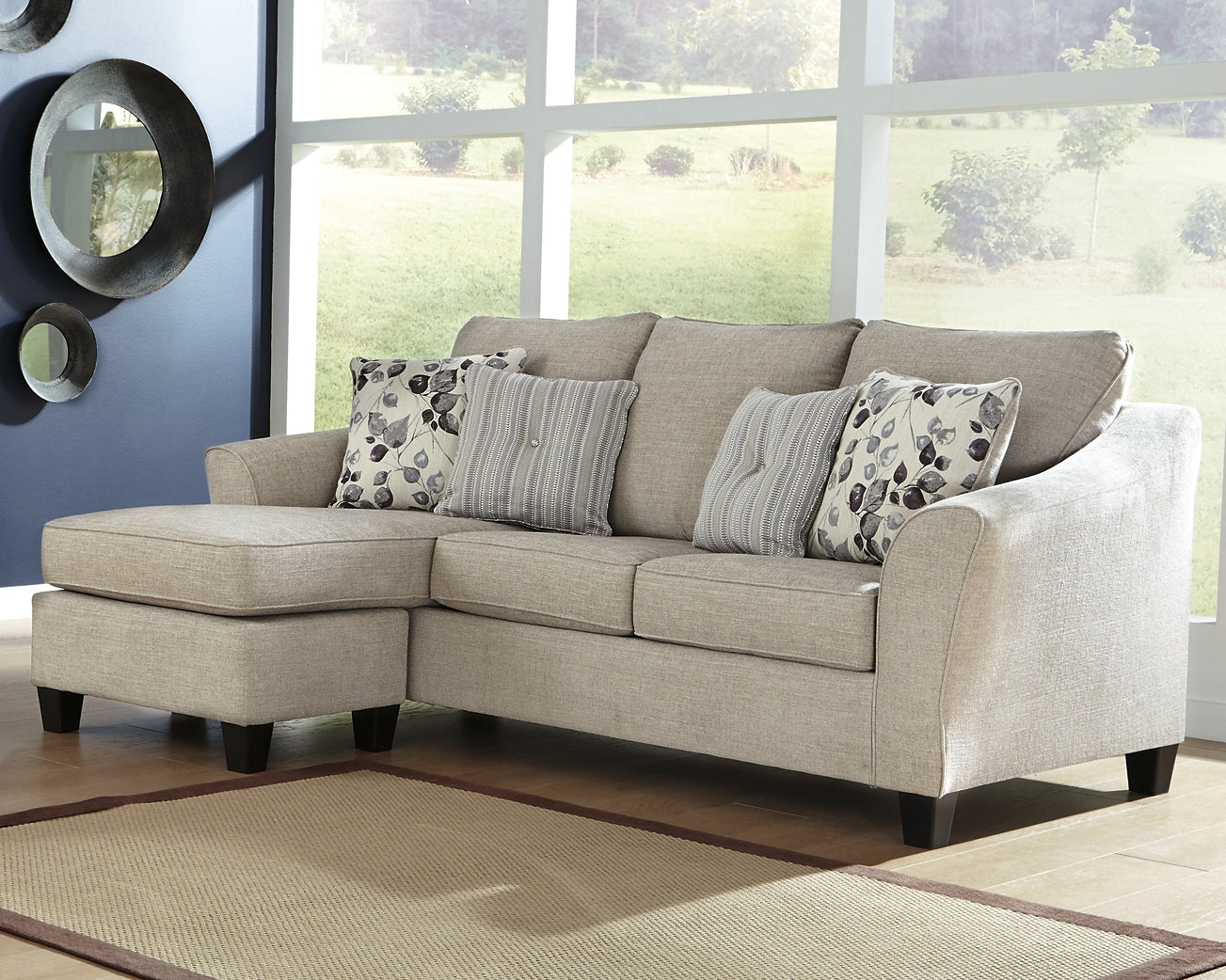 Abney Sofa Chaise, Chair, and Ottoman Benchcraft®