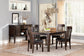 Haddigan Dining Table and 4 Chairs Signature Design by Ashley®