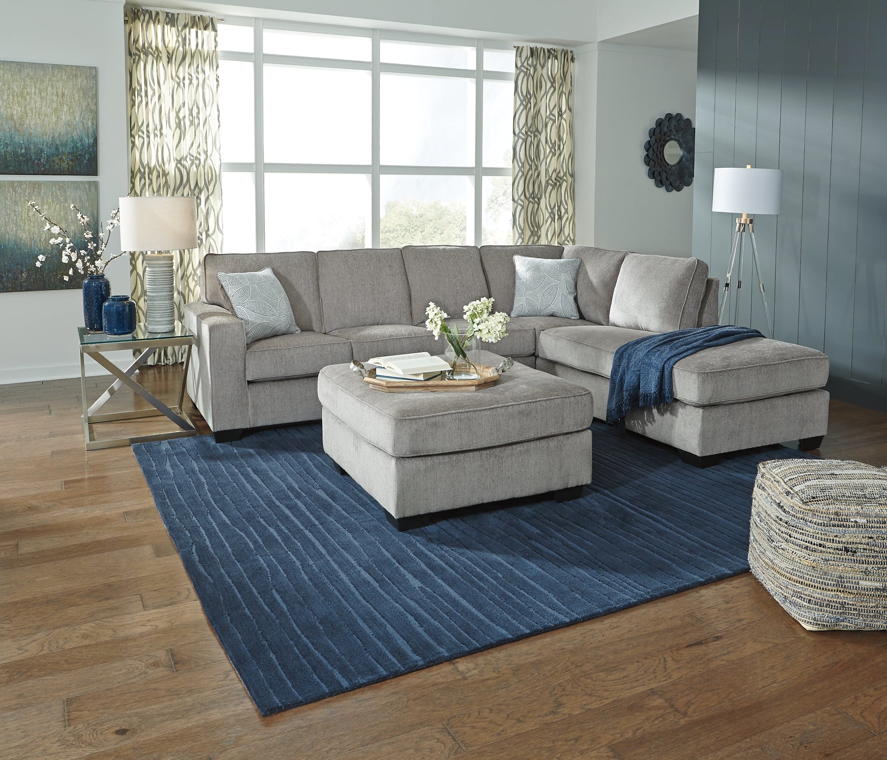 Altari 2-Piece Sectional with Ottoman Signature Design by Ashley®