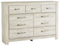 Bellaby Queen Crossbuck Panel Bed with Dresser Signature Design by Ashley®