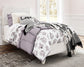 Paxberry Twin Panel Bed with Nightstand Signature Design by Ashley®