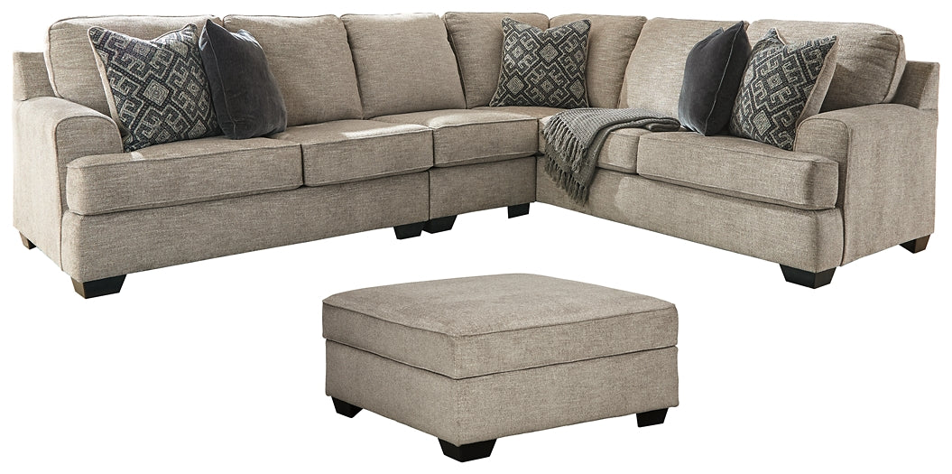 Bovarian 3-Piece Sectional with Ottoman Signature Design by Ashley®
