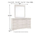 Anarasia Full Sleigh Bed with Mirrored Dresser Signature Design by Ashley®