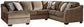 Graftin 3-Piece Sectional with Ottoman Benchcraft®