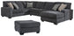 Tracling 3-Piece Sectional with Ottoman Benchcraft®