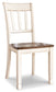 Whitesburg Dining Table and 6 Chairs Signature Design by Ashley®
