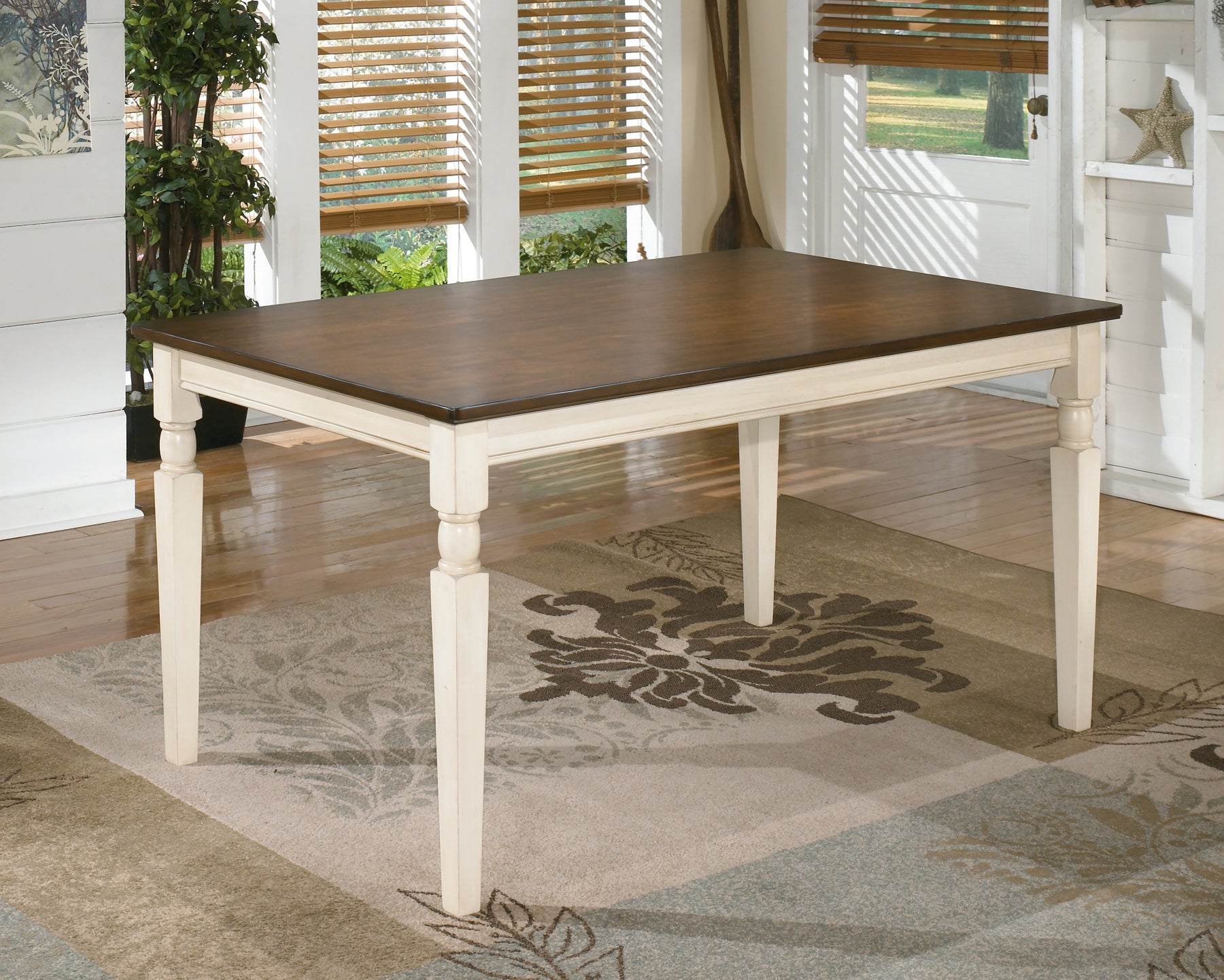 Whitesburg Dining Table and 6 Chairs Signature Design by Ashley®