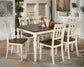Whitesburg Dining Table and 6 Chairs Signature Design by Ashley®