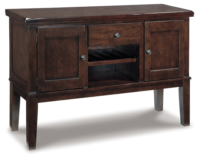 Haddigan Dining Table and 8 Chairs with Storage Signature Design by Ashley®