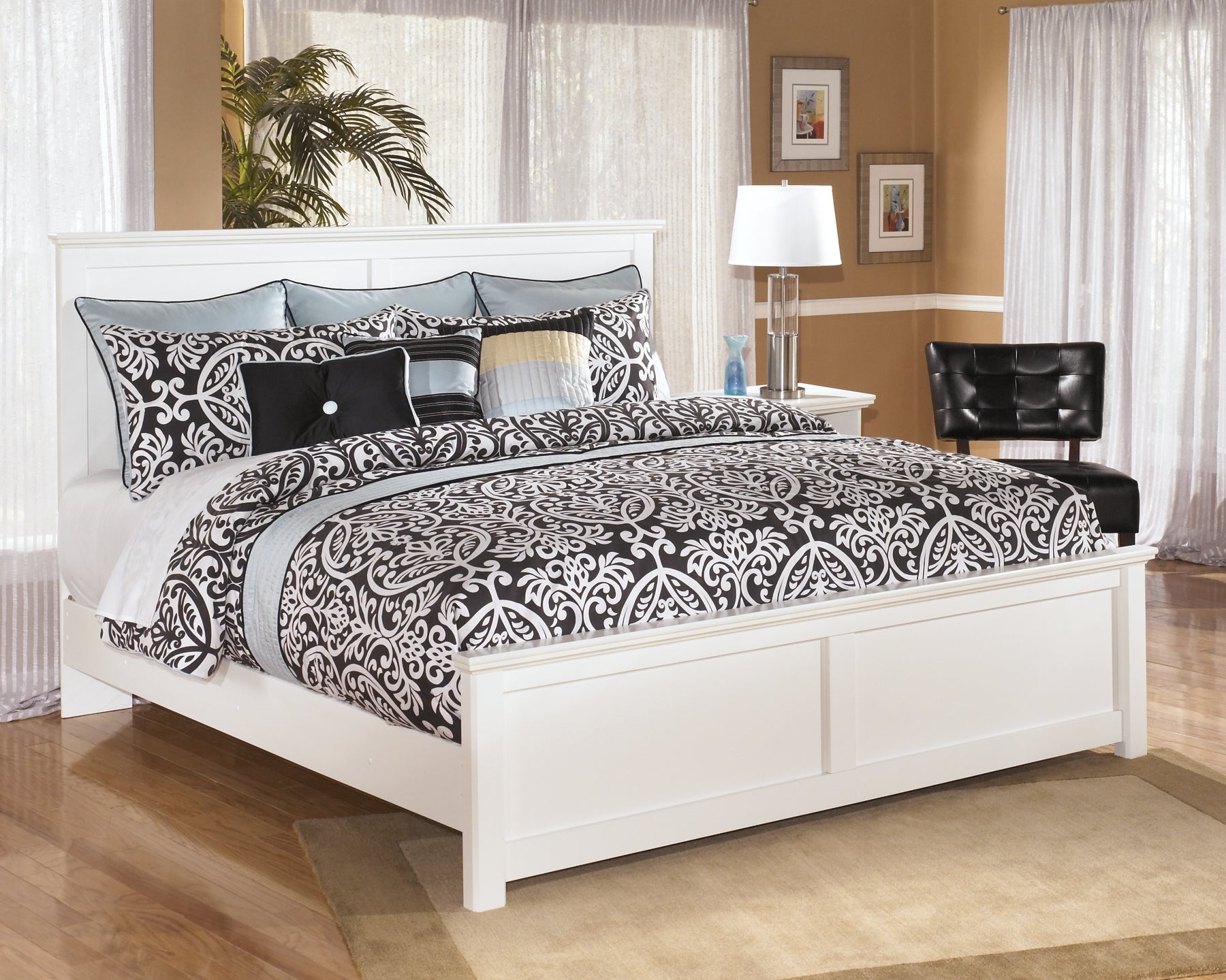 Bostwick Shoals Full Panel Bed with Mirrored Dresser, Chest and 2 Nightstands Signature Design by Ashley®
