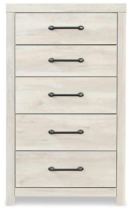 Cambeck Full Panel Bed with 4 Storage Drawers with Mirrored Dresser, Chest and Nightstand Signature Design by Ashley®