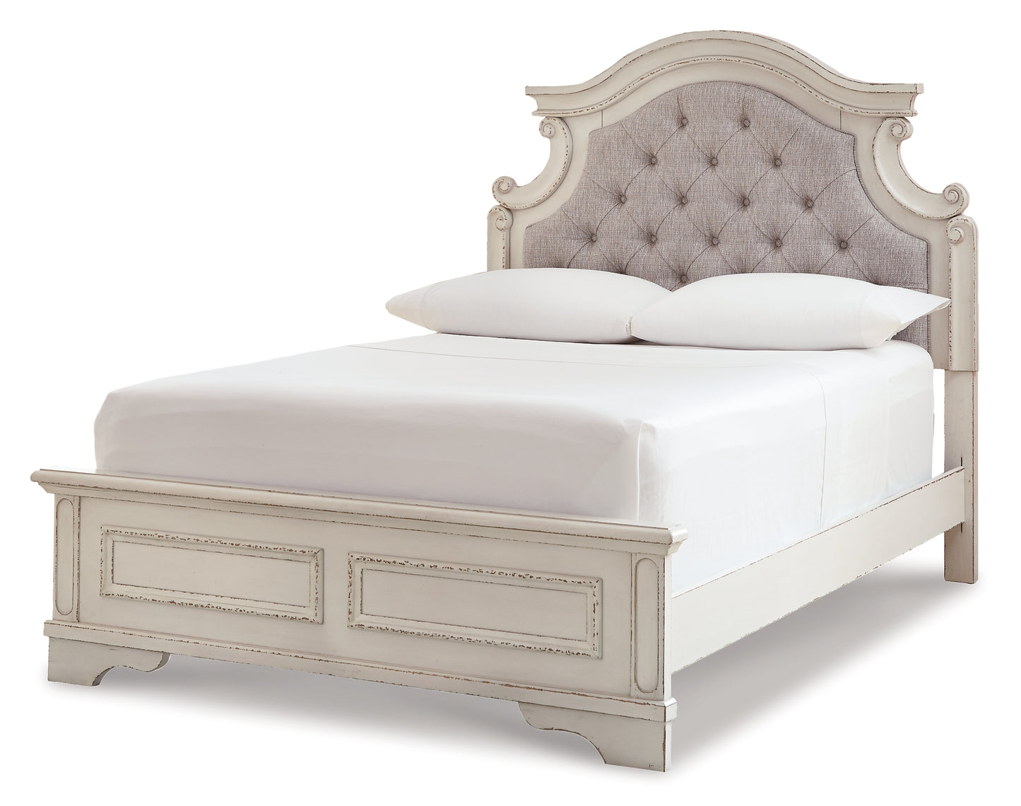 Realyn Full Panel Bed with Mirrored Dresser, Chest and Nightstand Signature Design by Ashley®