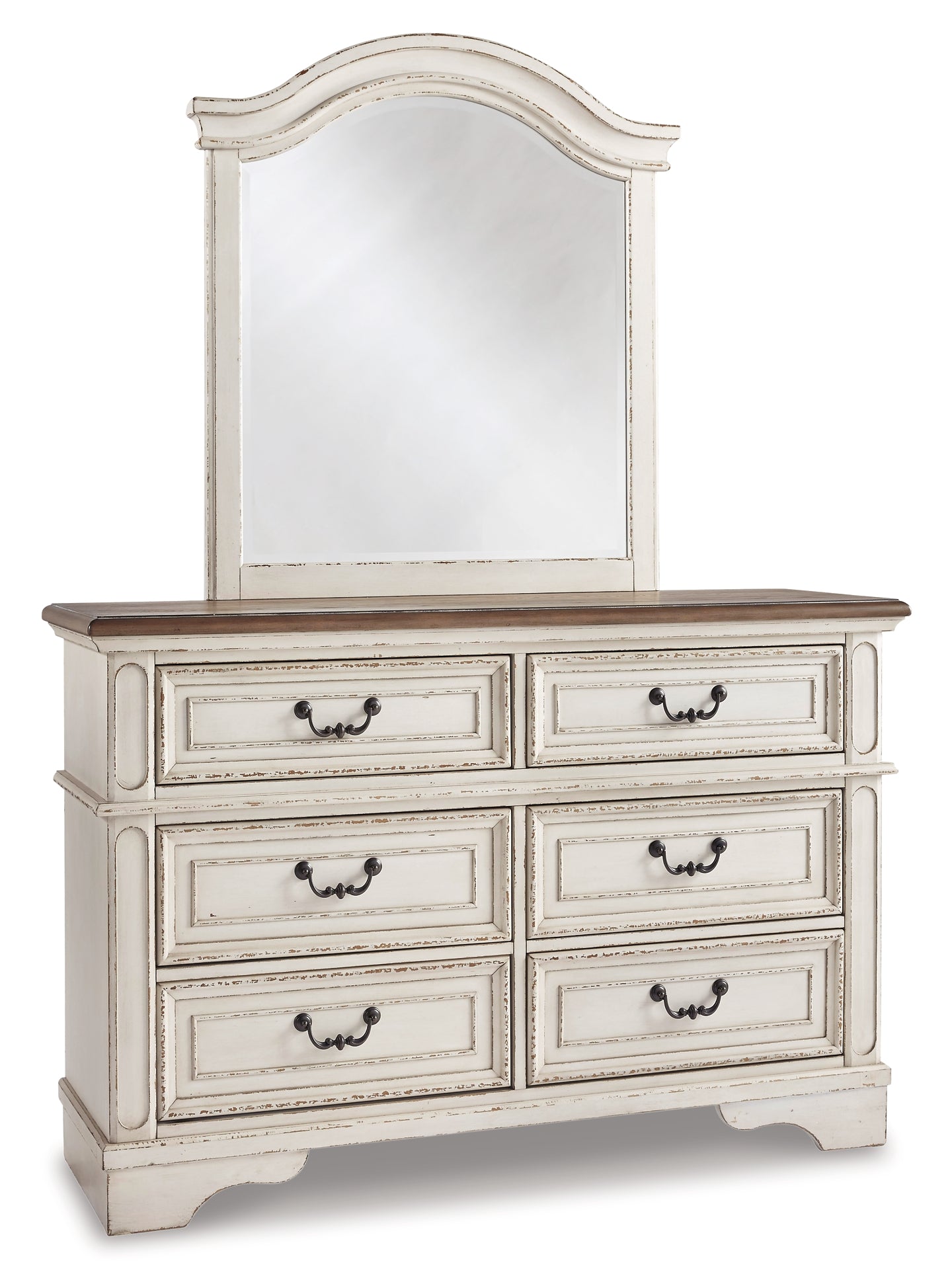 Realyn Full Panel Bed with Mirrored Dresser, Chest and Nightstand Signature Design by Ashley®