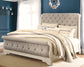 Realyn California King Sleigh Bed with Mirrored Dresser and Chest Signature Design by Ashley®