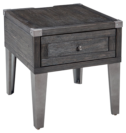 Todoe Coffee Table with 2 End Tables Signature Design by Ashley®