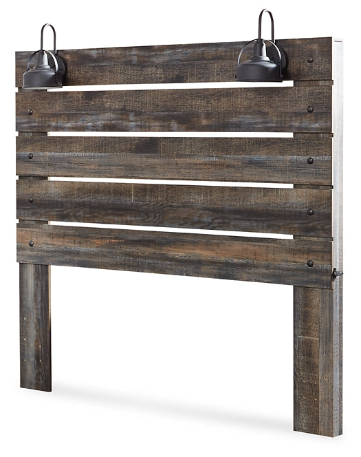 Drystan Queen Panel Headboard with Mirrored Dresser and 2 Nightstands Signature Design by Ashley®