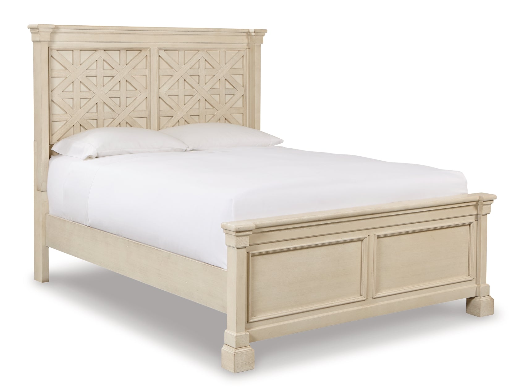 Bolanburg Queen Panel Bed with Mirrored Dresser and 2 Nightstands Signature Design by Ashley®