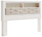 Altyra King Bookcase Headboard with Mirrored Dresser Signature Design by Ashley®