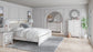 Altyra King Bookcase Headboard with Mirrored Dresser Signature Design by Ashley®