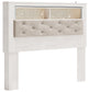 Altyra Queen Bookcase Headboard with Mirrored Dresser Signature Design by Ashley®