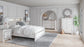 Altyra Queen Panel Bookcase Bed with Mirrored Dresser Signature Design by Ashley®