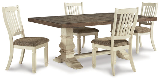 Bolanburg Dining Table and 4 Chairs Signature Design by Ashley®