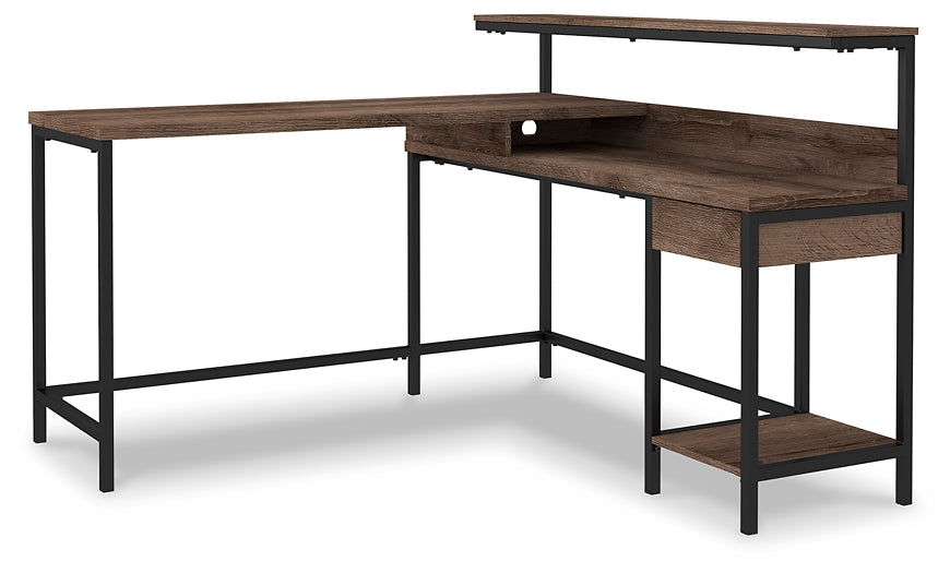 Arlenbry L-Desk with Storage Signature Design by Ashley®