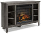 Arlenbry Corner TV Stand with Electric Fireplace Signature Design by Ashley®