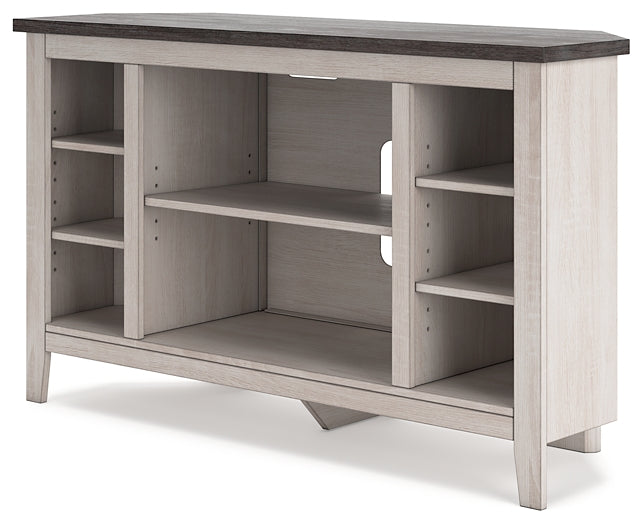 Dorrinson Corner TV Stand/Fireplace OPT Signature Design by Ashley®