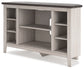 Dorrinson Corner TV Stand/Fireplace OPT Signature Design by Ashley®