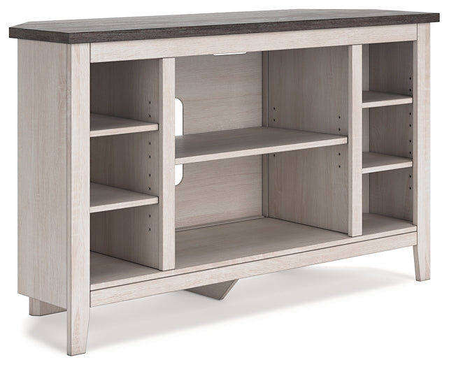 Dorrinson Corner TV Stand/Fireplace OPT Signature Design by Ashley®