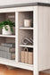 Dorrinson Corner TV Stand/Fireplace OPT Signature Design by Ashley®