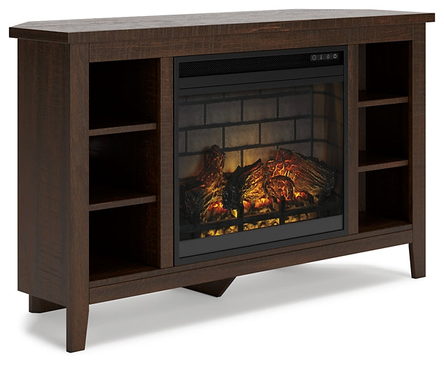 Camiburg Corner TV Stand with Electric Fireplace Signature Design by Ashley®