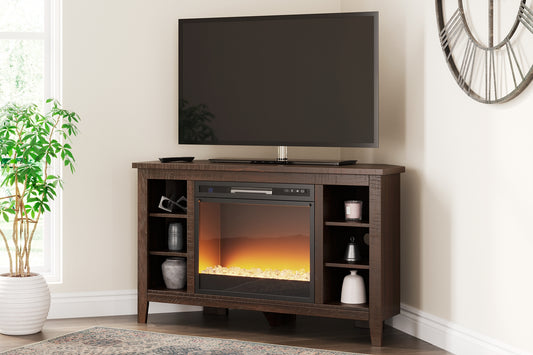 Camiburg Corner TV Stand with Electric Fireplace Signature Design by Ashley®