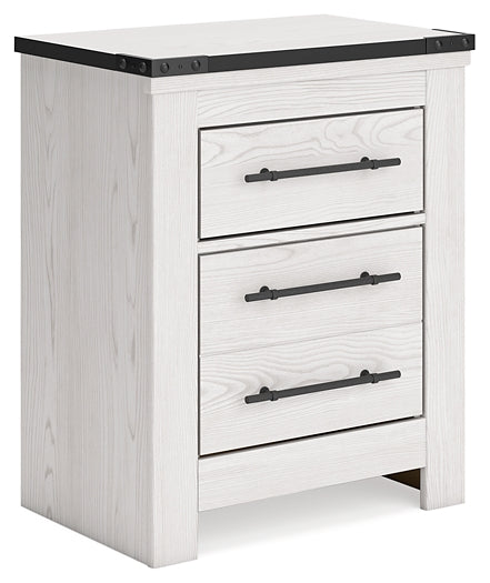 Schoenberg Two Drawer Night Stand Signature Design by Ashley®