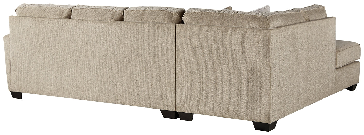 Decelle 2-Piece Sectional with Ottoman Signature Design by Ashley®