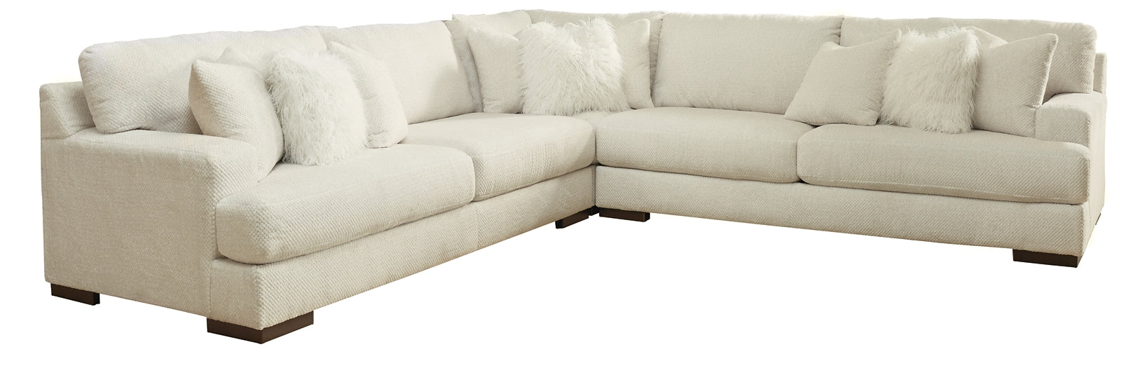 Zada 3-Piece Sectional with Ottoman Signature Design by Ashley®