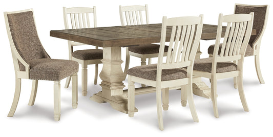 Bolanburg Dining Table and 6 Chairs Signature Design by Ashley®
