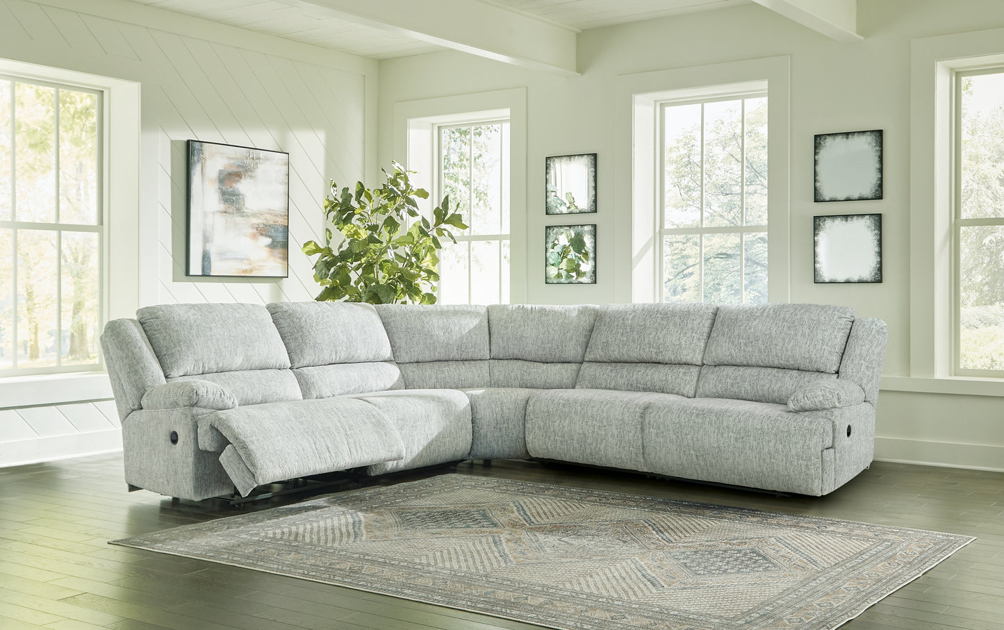 McClelland 5-Piece Reclining Sectional Signature Design by Ashley®