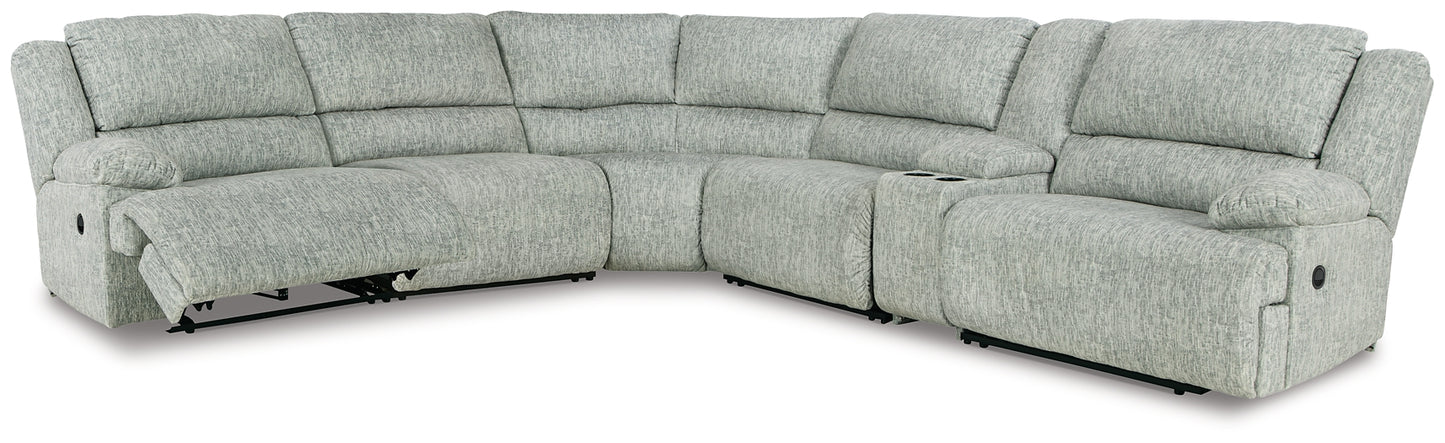 McClelland 6-Piece Reclining Sectional Signature Design by Ashley®