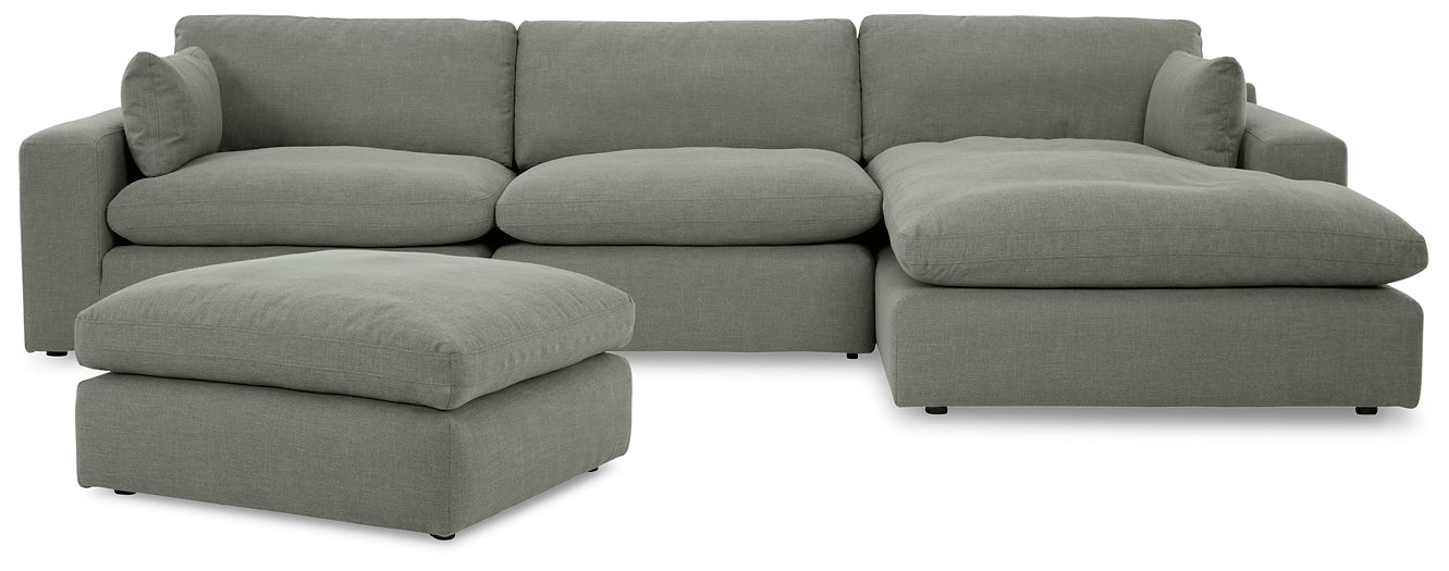 Elyza 3-Piece Sectional with Ottoman Benchcraft®