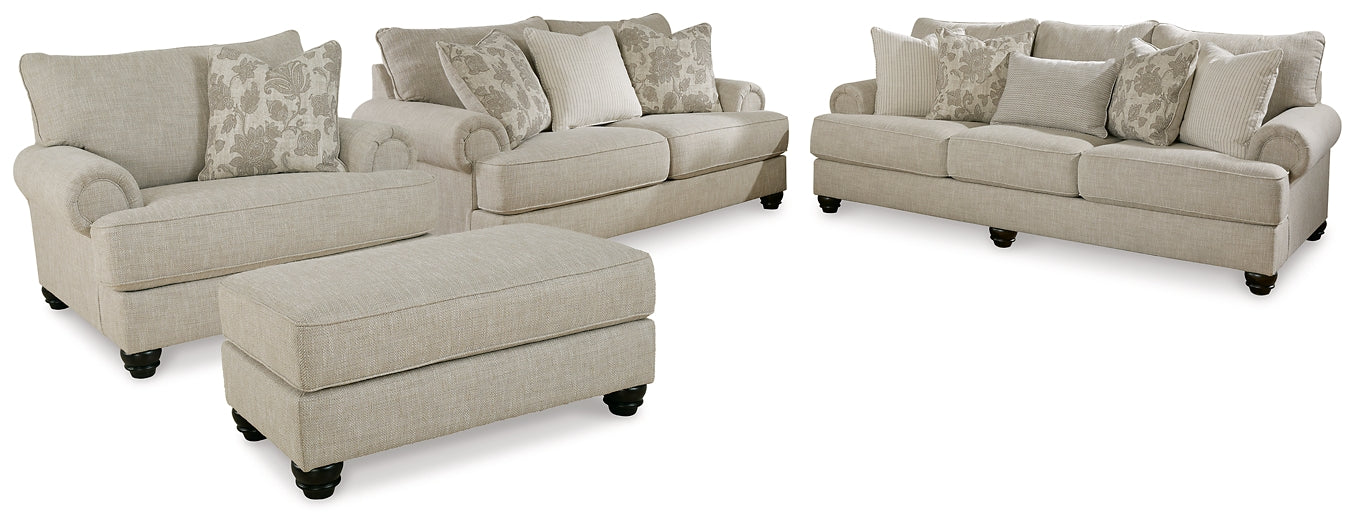 Asanti Sofa, Loveseat, Chair and Ottoman Benchcraft®