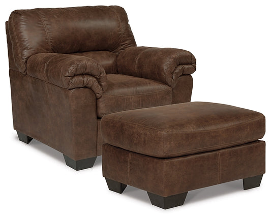 Bladen Chair and Ottoman Signature Design by Ashley®