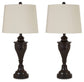 Darlita Metal Table Lamp (2/CN) Signature Design by Ashley®