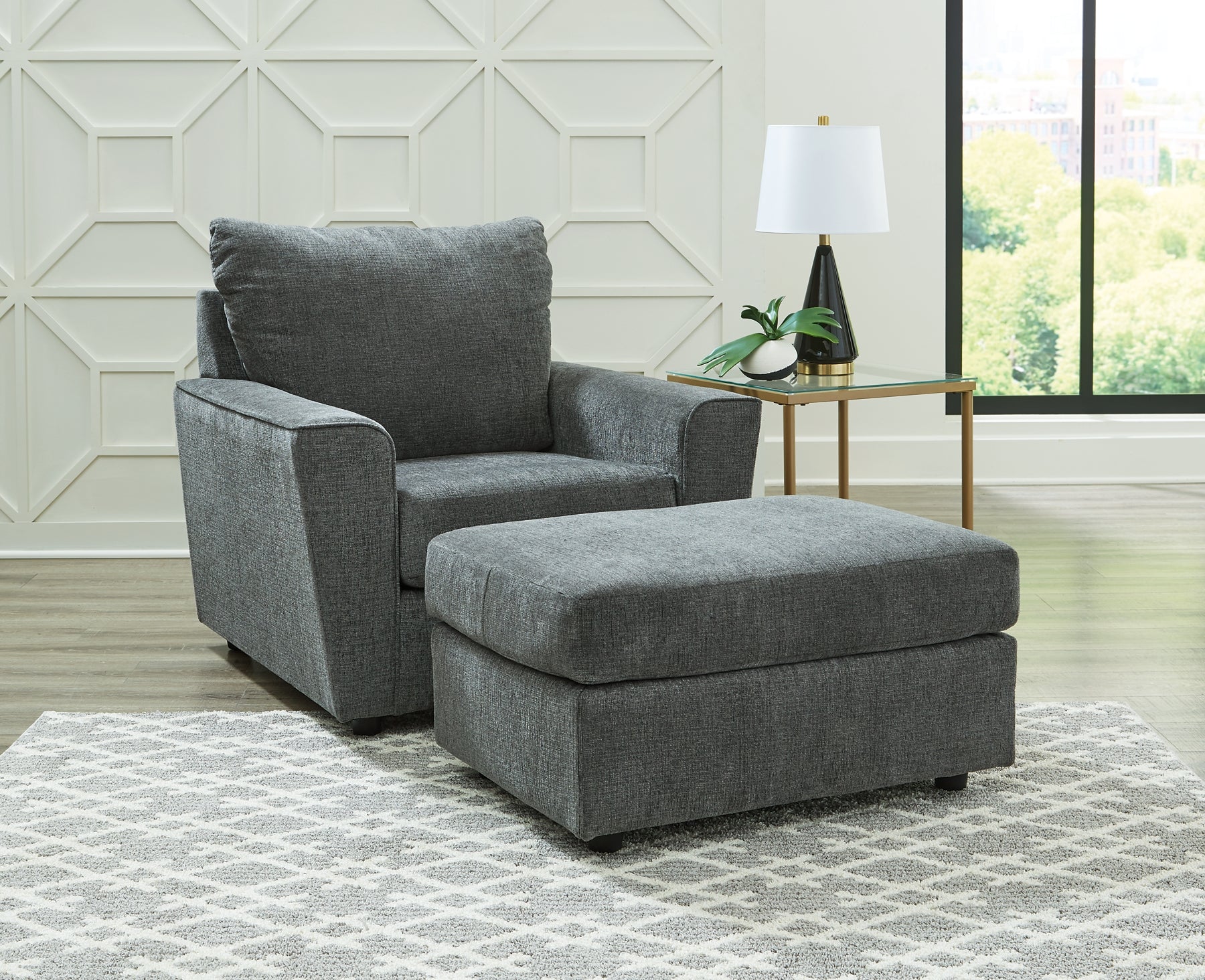 Stairatt Sofa, Loveseat, Chair and Ottoman Signature Design by Ashley®